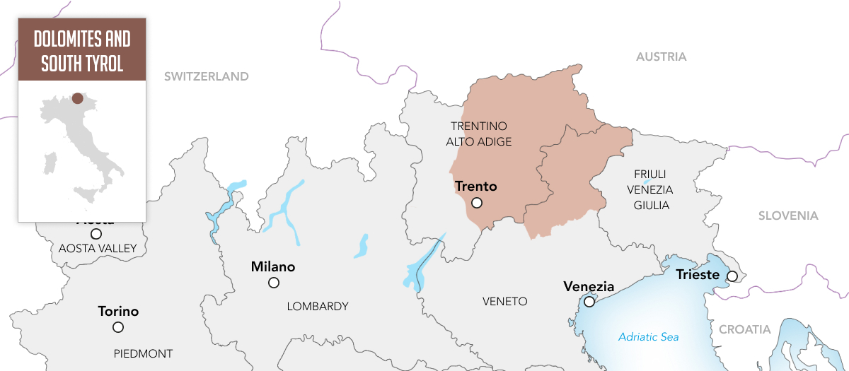 Dolomiten und Südtirol