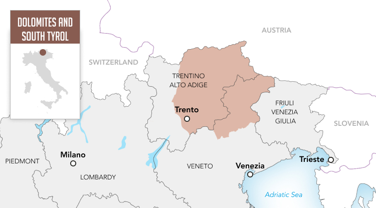 Dolomiten und Südtirol