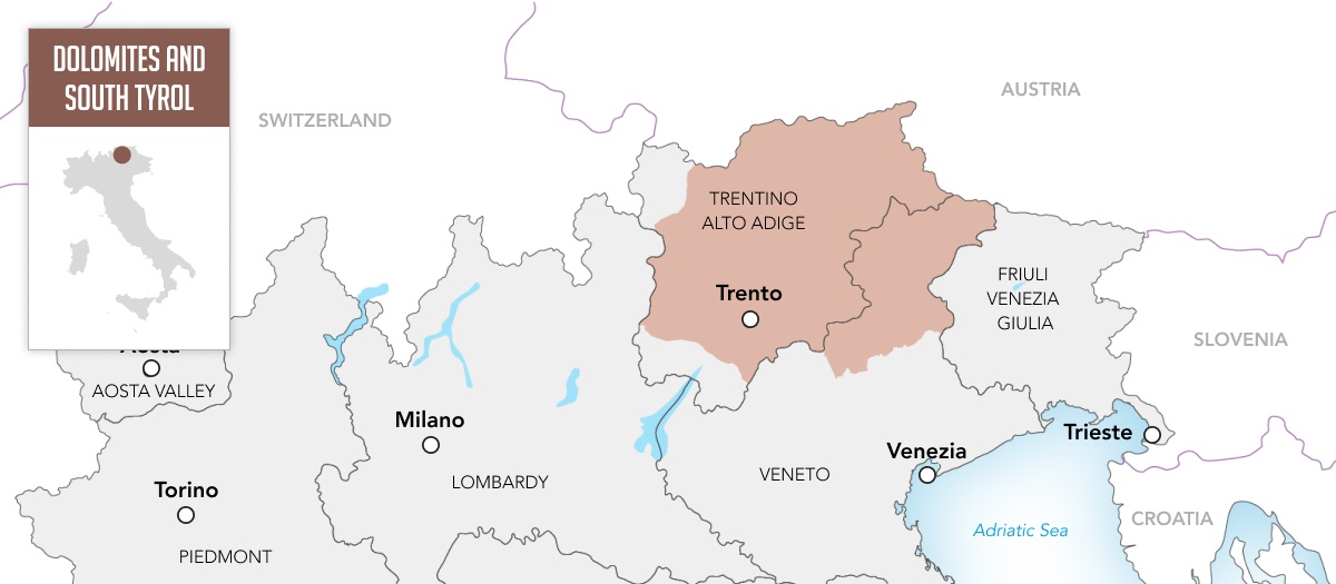 Dolomiten und Südtirol